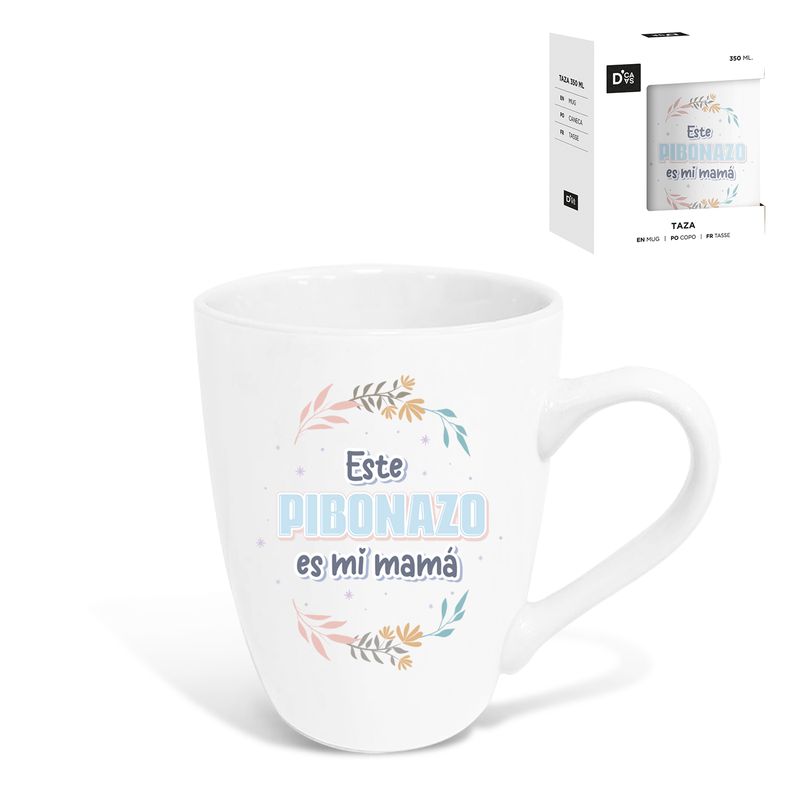 TAZA 3054136 MAMA PIBONAZO 350ML