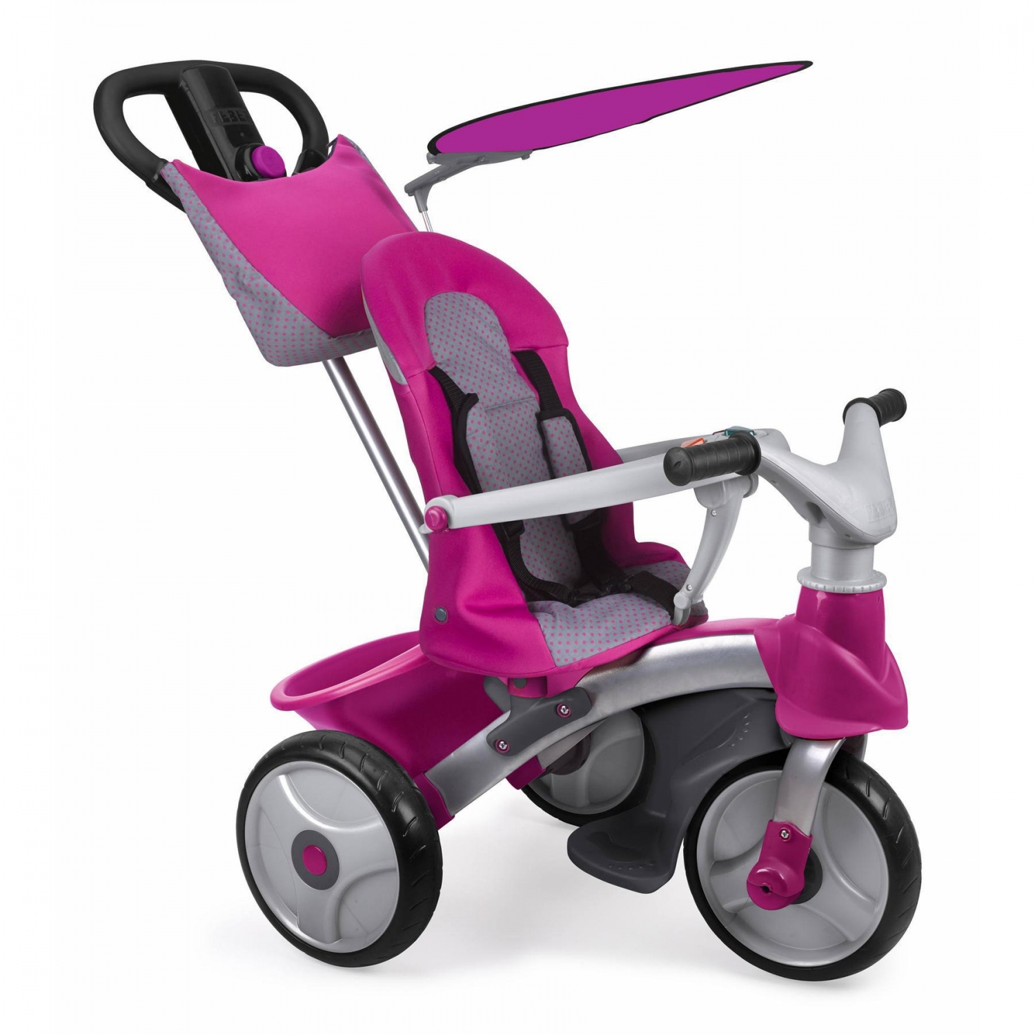 TRICICLO BABY 800009561 (J) TRIKE EASY EVOLUTION ROSA