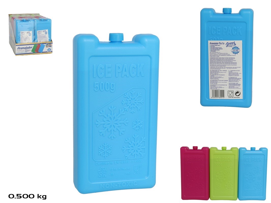 ACUMULADOR FRIO 0.5 KG 3 SURTIDOS