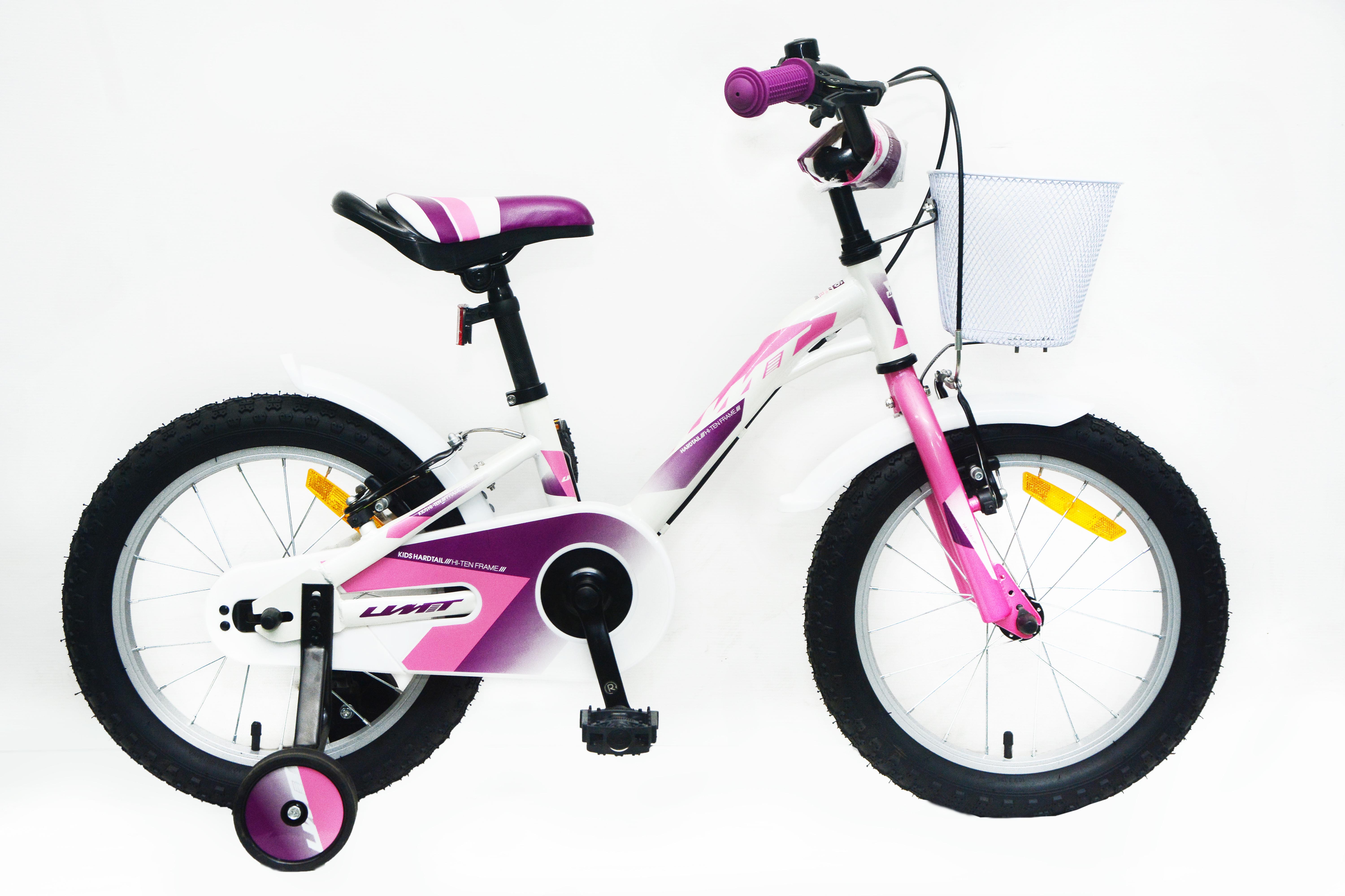 BICICLETA 1625-53 16" ALICE BLANCA-ROSA