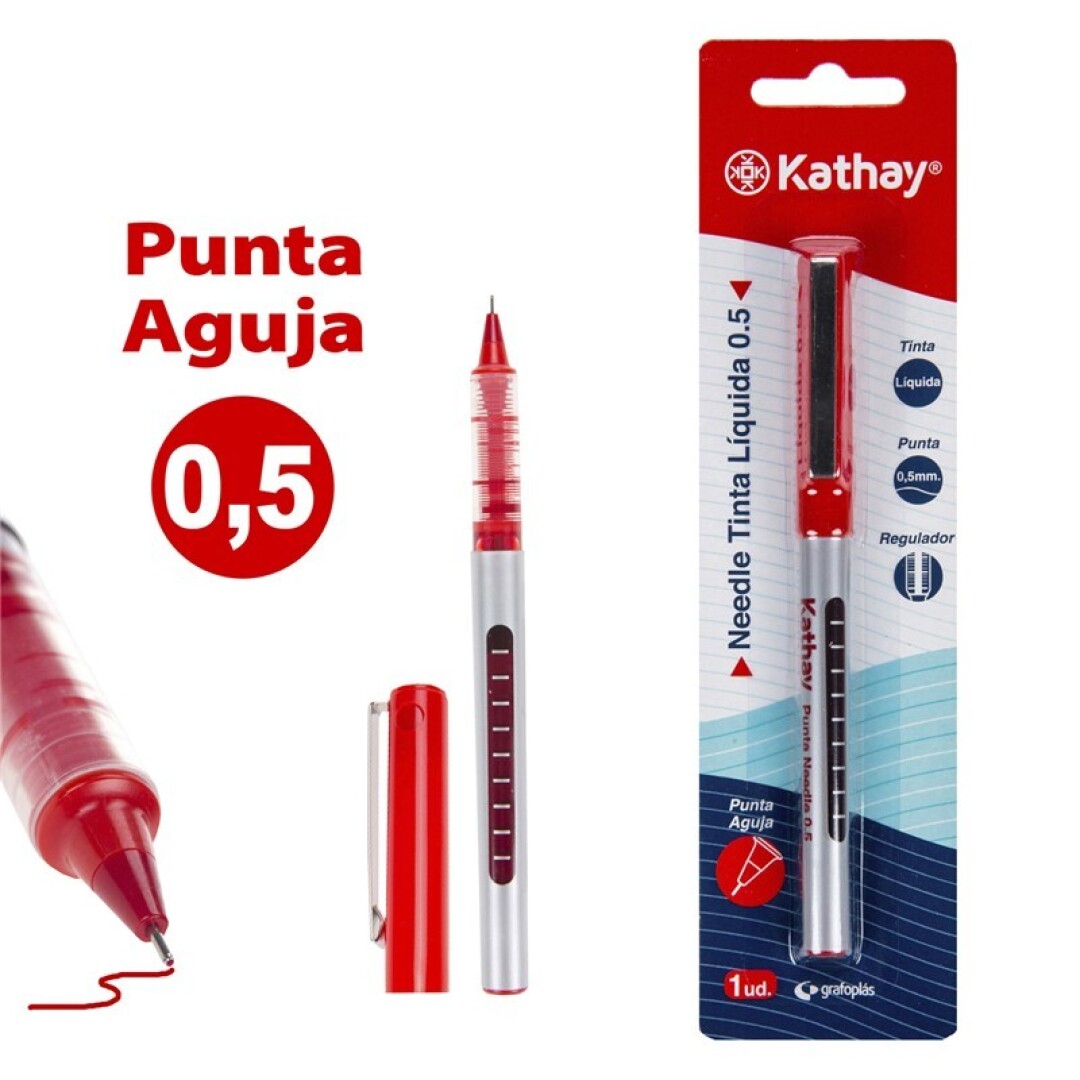 BLISTER 1 BOLI 0,5MM T.LIQ P.AGUJA ROJO 86210751