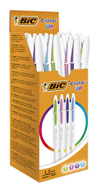 BOLI BIC STDS COLORES PASTEL 326928  326237 BOLIG. BIC CRISTAL FELXSHOP