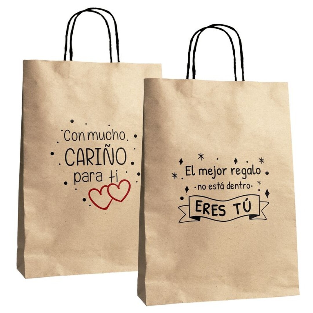 BOLSA PAPEL XL MENSAJE CRAFT 2M 2185555