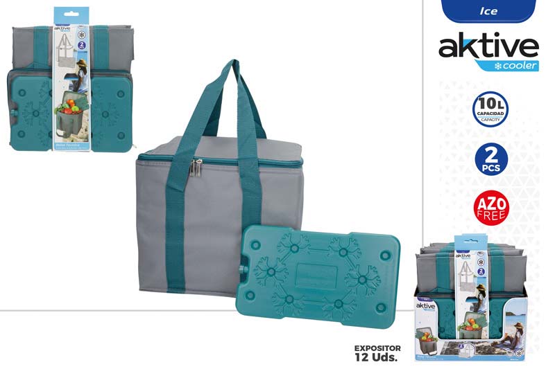 BOLSA TERMICA 63093 10L C/ICE PACK 400G
