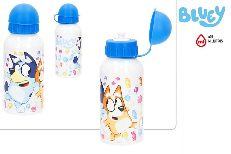 BOTELLA ALUMINIO 400ML 77631 BLUEY