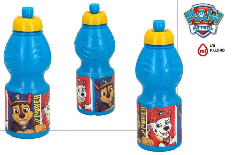 BOTELLA SPORT 77399 400ML PAW PATROL