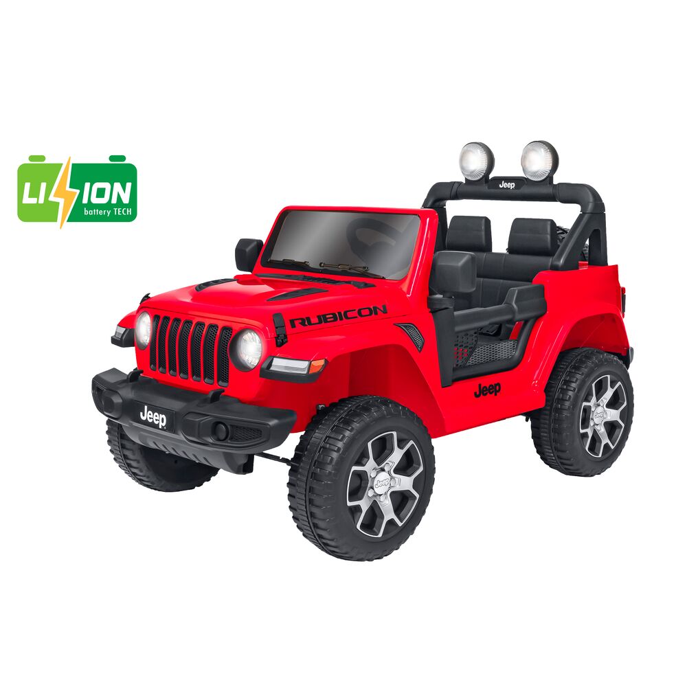 COCHE JEEP RUBICON 42759 12V ROJO