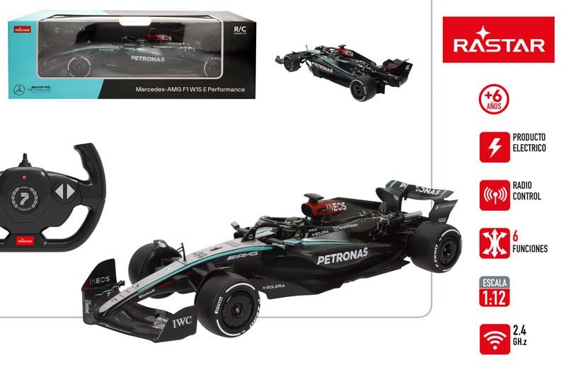 COCHE RC 1:12 F1 2024 MERCEDES 41368
