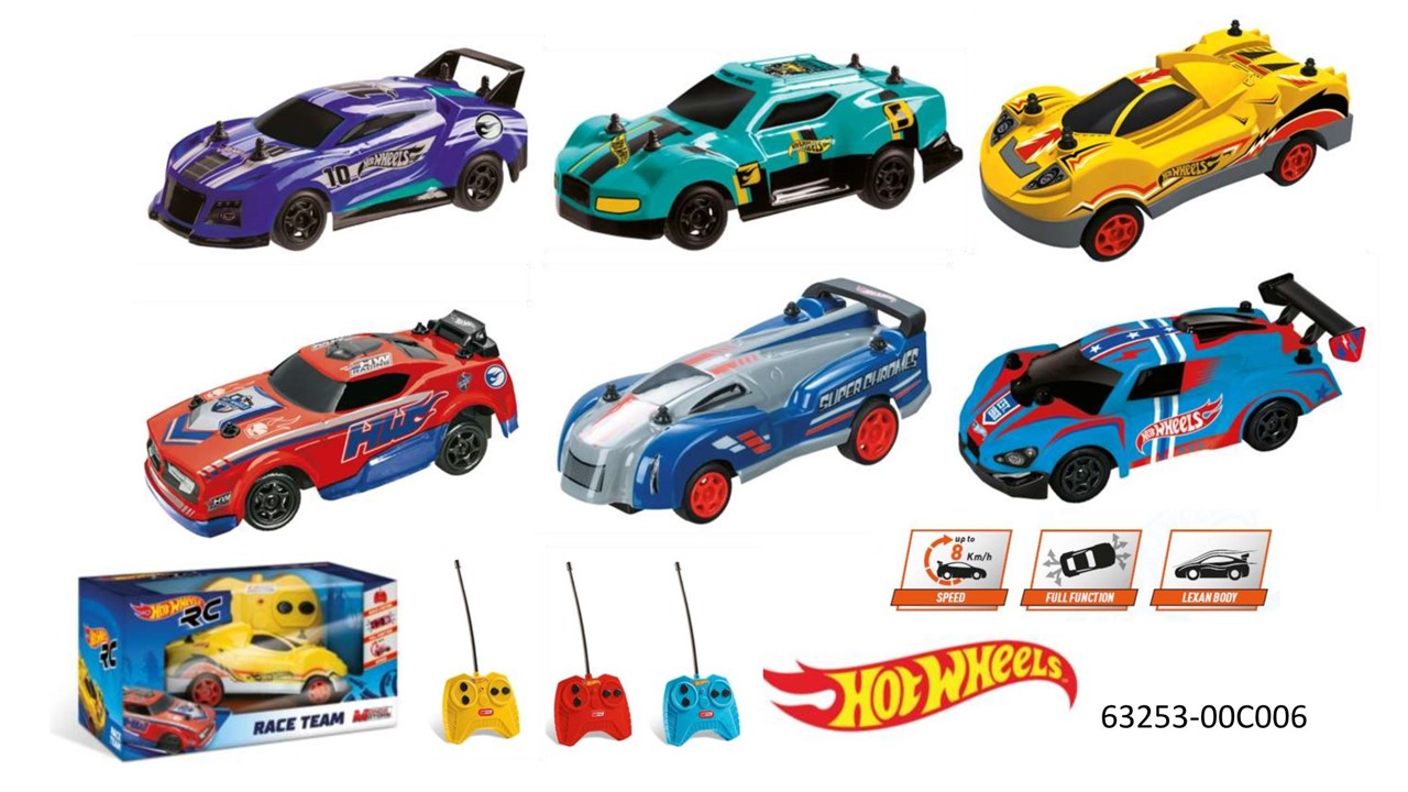 COCHE R/C HOT 63253 WHEELS MINI 4 MODELOS