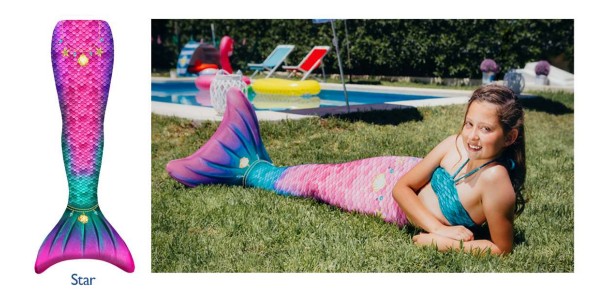 COLA STAR SIRENA TALLA M AQUARIS