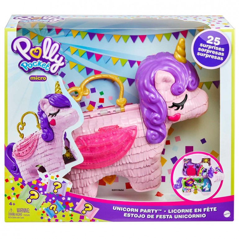 ESTUCHE FIESTA DEL UNICORNIO 446GVL88 POLLY POCKET