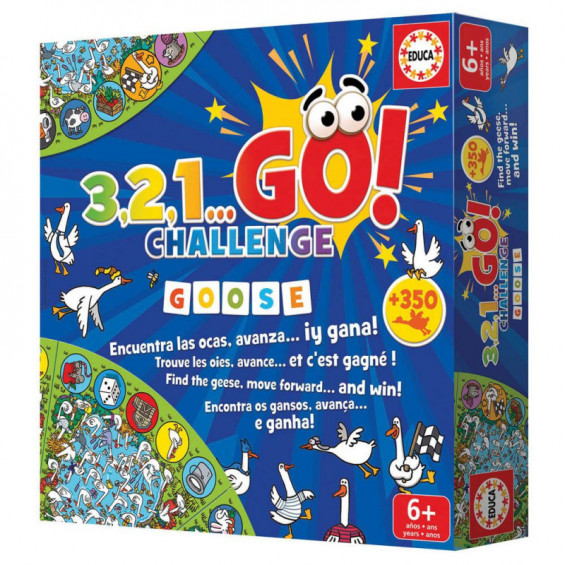 JUEGO 3,2,1 GO CHALLENGE GOOSE 19420