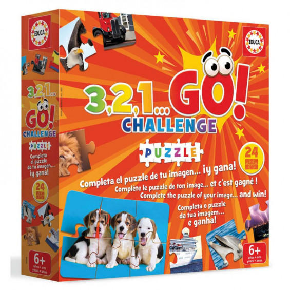 JUEGO 3,2,1 GO CHALLENGE PUZZLE 19390