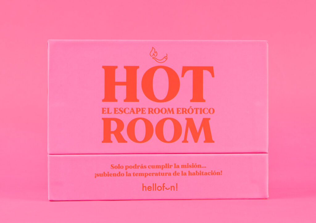 JUEGO DE MESA HOT ROOM ESCAPE ERÓTICO HOTROOM