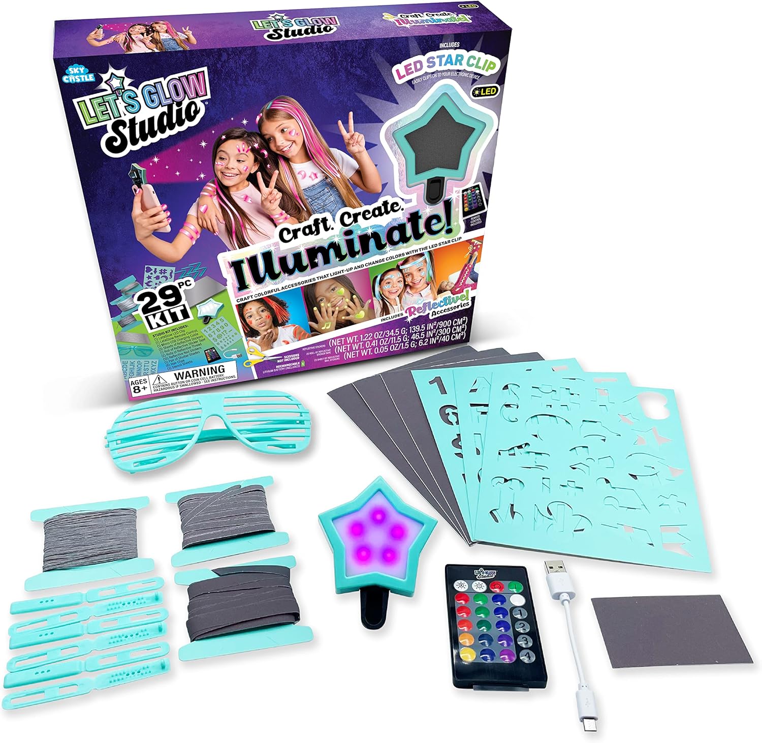 KIT DE BRILLO PARA MANUALIDADES LG3360L2P**