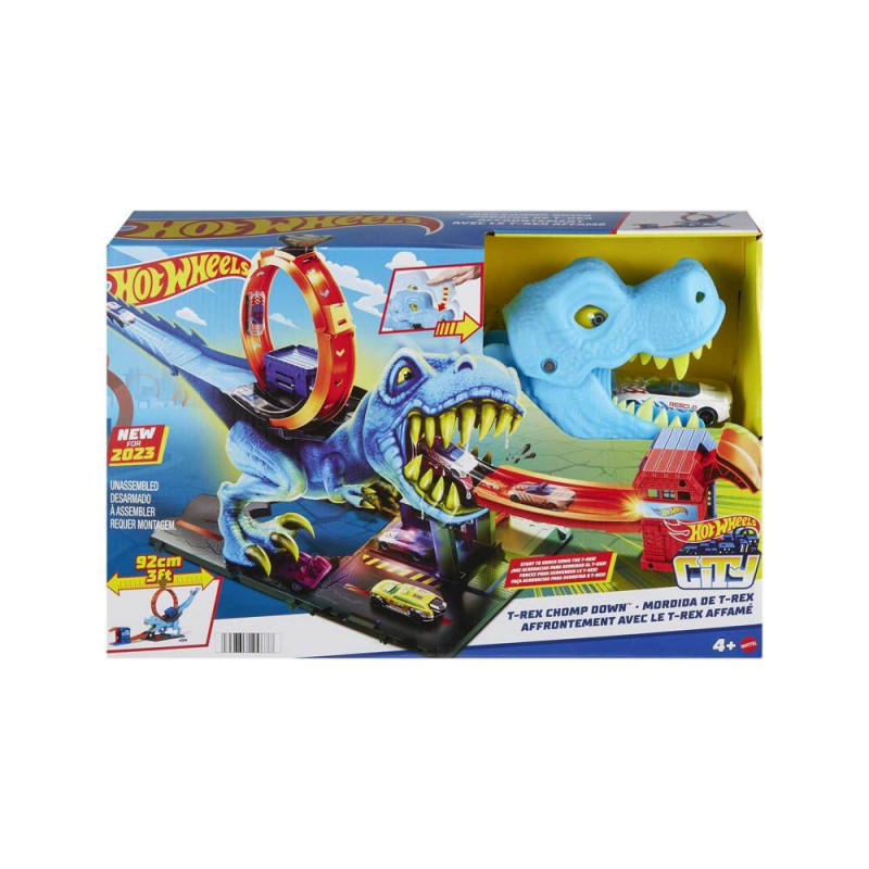 LOOPING DESAFIO CITY 446HKX42 HOT WHEELS T-REX