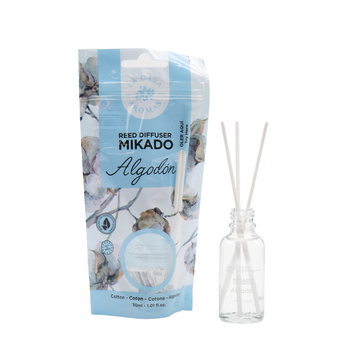 MIKADO 30ML 046729 DOYPACK ALGODON
