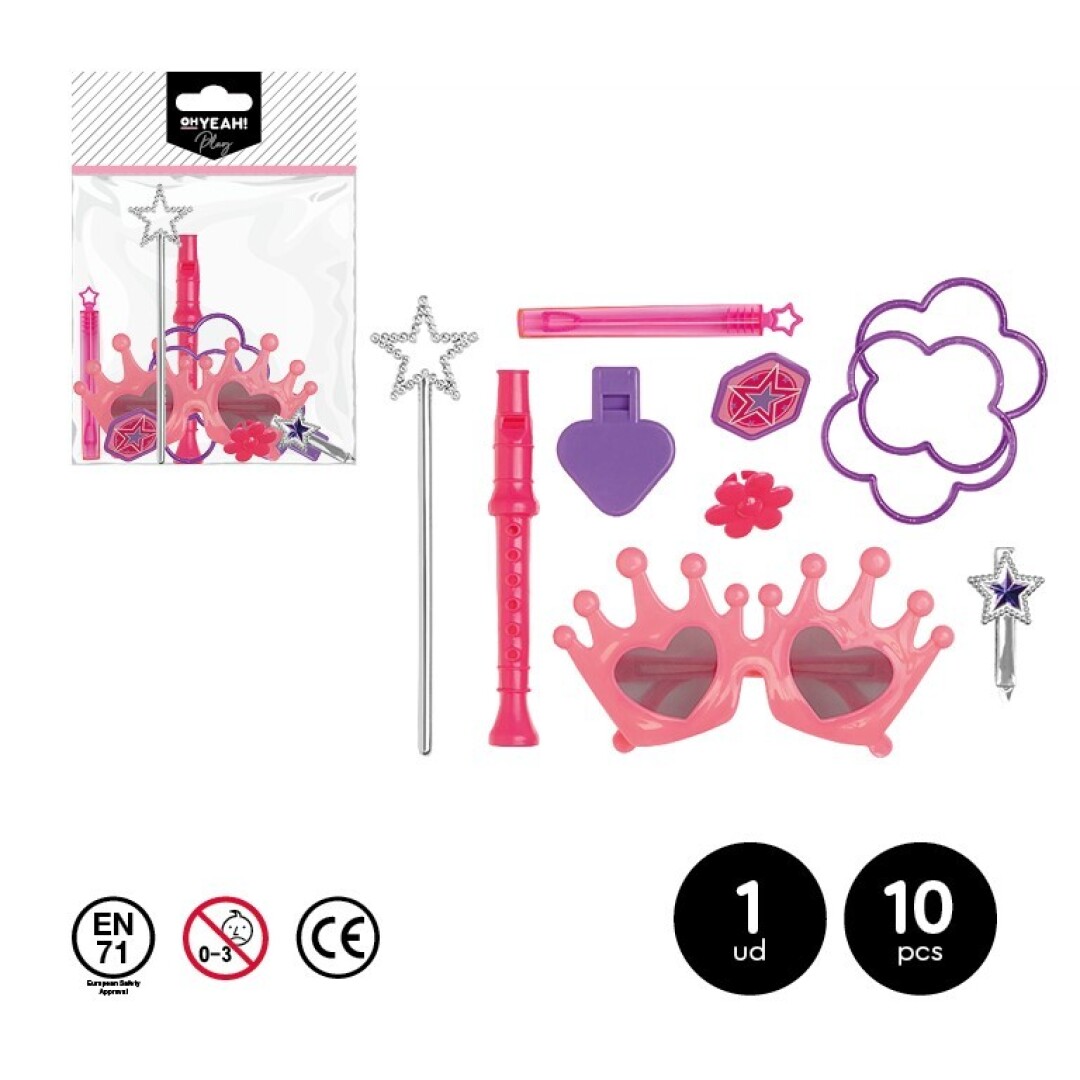 PACK 10UDS REGALO 129-1554 JUGUETES SURTIDOS PRINCESS