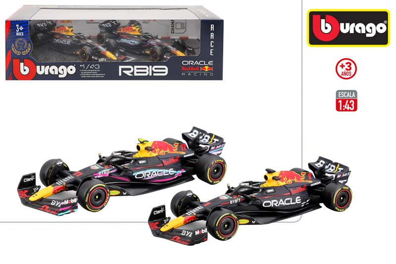 PACK 2 COCHES 78004 RED BULL F1 1:43