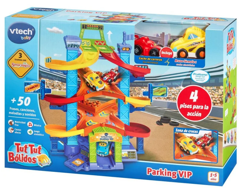 PARKING VIP BRUNO F1 80-570222-022 TUT TUT BOLIDOS