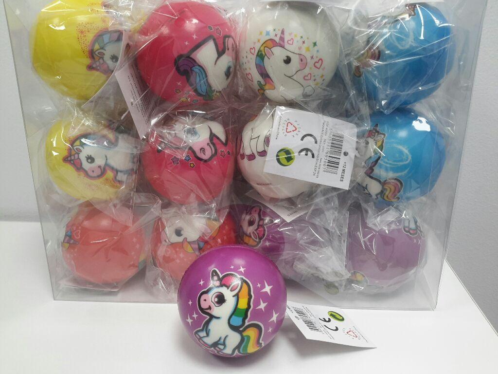 PELOTA ANTIESTRES 6CM UNICORNIO 69500