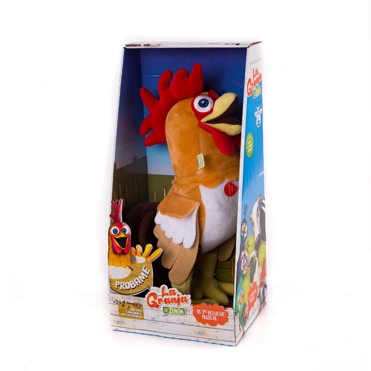 PELUCHE BARTOLITO GALLO MUSICAL 80004