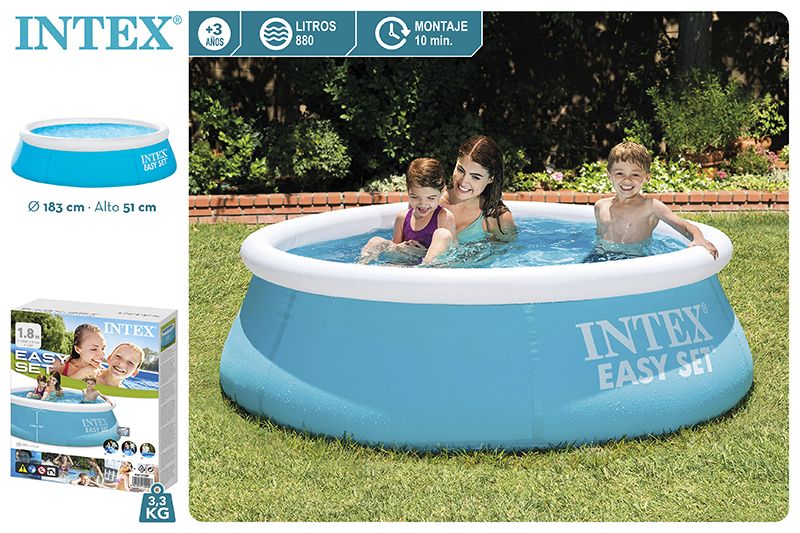 PISCINA 54402 EASY SET 183X51CM