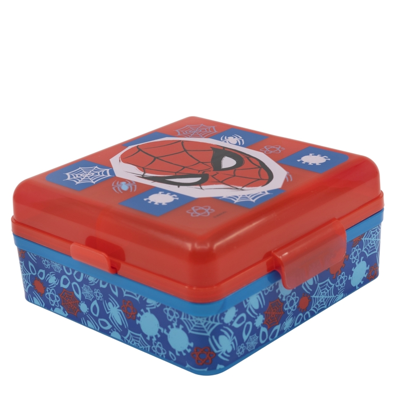 SANDWICHERA 74793 MULTIPLE CUADRADA SPIDERMAN