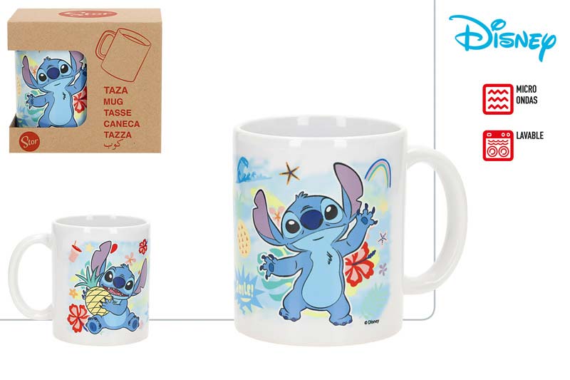 TAZA CERAMICA C/ESTUCHE 77638 STITCH