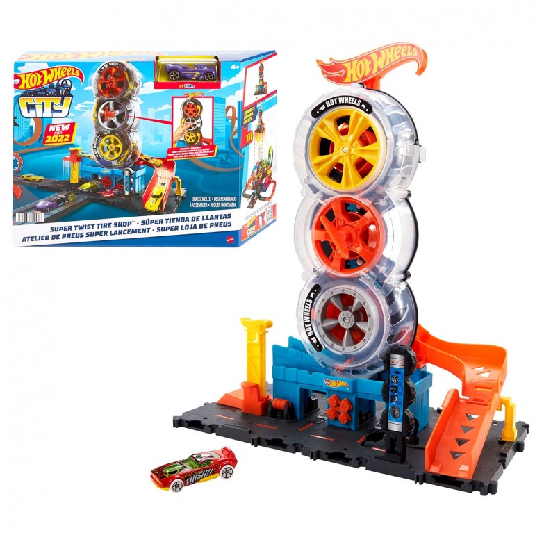 TIENDA DE NEUMATICOS HDP02 HOT WHEELS