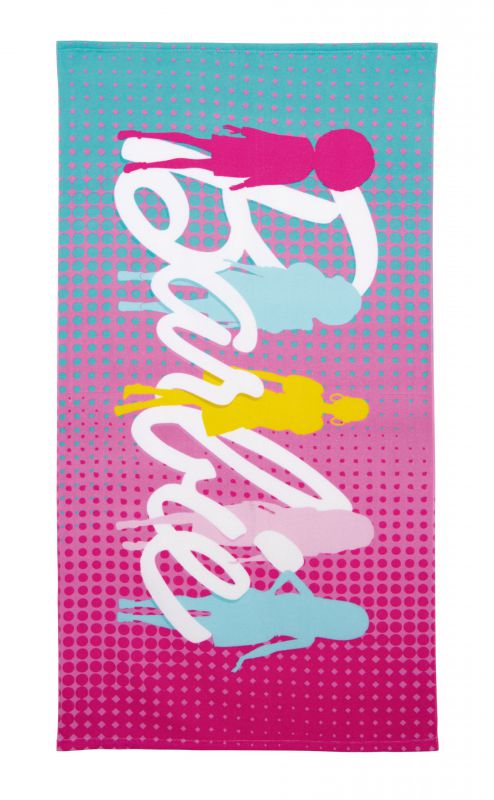 TOALLA MICROFIBRA BR16874 70X140CM BARBIE